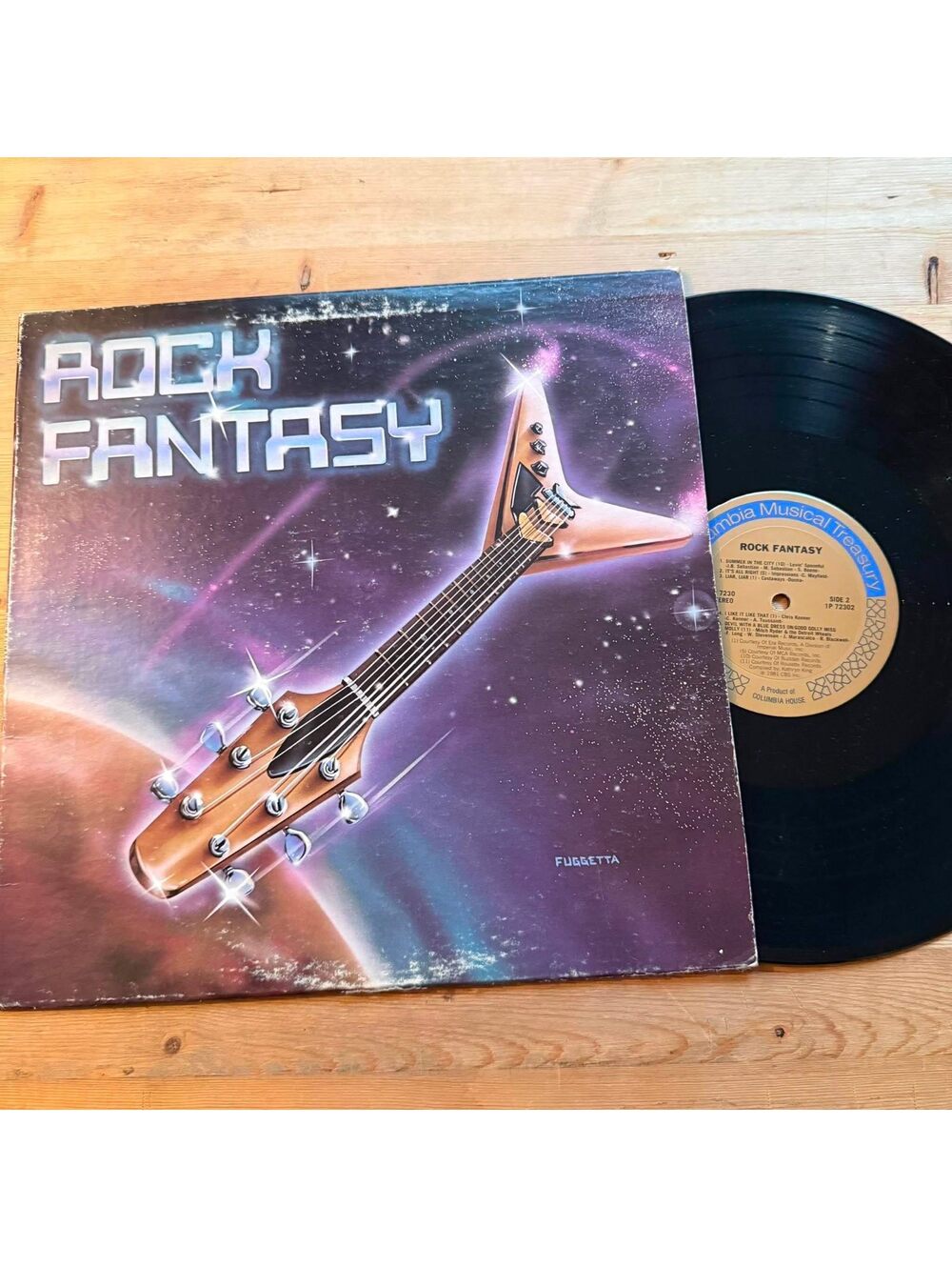 Various - Rock Fantasy 33rpm VG+ VR24